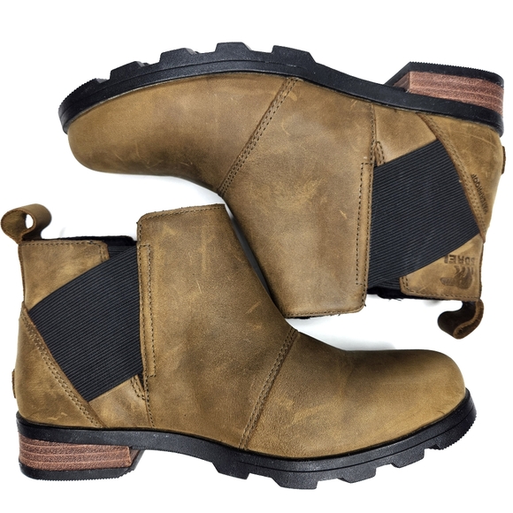 Sorel Emelie Chelsea Waterproof Ankle Boot size 7 - Picture 8 of 10